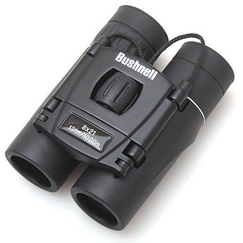 Roof Prism Binocular Telescopes with Green Film Eyepiece Lens - Bushenll 8x21 - Click Image to Close
